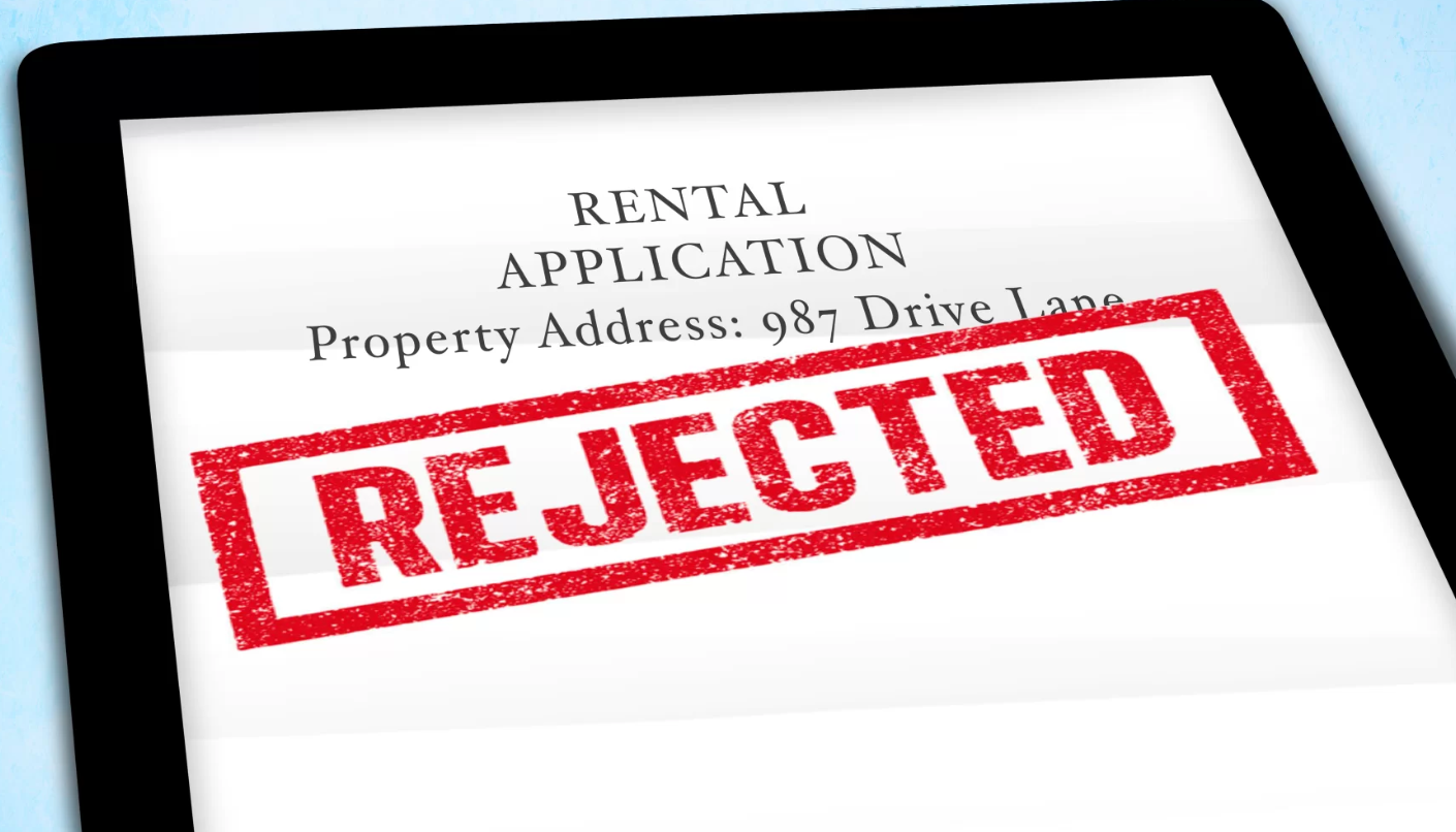 apartment application denied