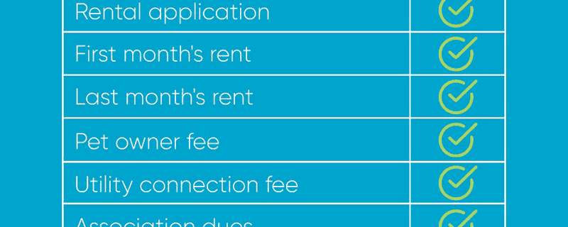 Costs & Fees to Lease a New Apartment After Graduation